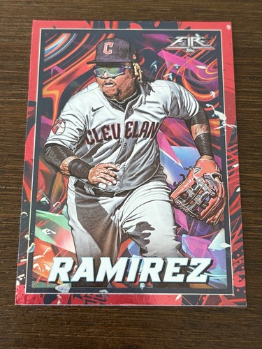 Jose ramirez 2022 topps fire - jose,