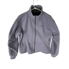 Giacca Marmot donna viola media antivento pile zip intera outdoor escursionismo