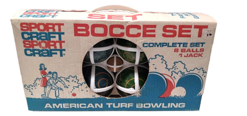Vintage sportcraft bocce ball - vintage,