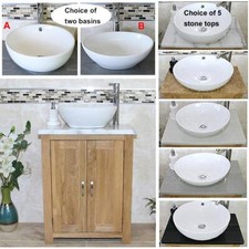 Mobile bagno in rovere