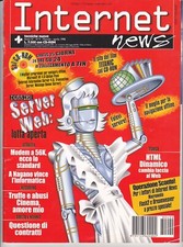 Internet News. Anno 4, n. 4, aprile 1998. Senza CD-ROM. Rivista di Informatica