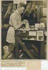 Henry Scricciolo Ceramica Maker By Potter Ruota Antico Foto