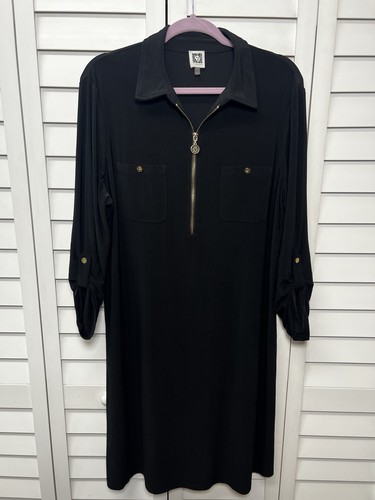 Abito anne klein mezza - klein,