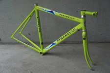 Ottime condizioni 1997 Pinarello Paris verde acido Dario Pegoretti 51 cm/ 53 cm