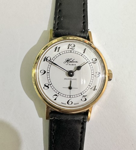 Reloj halcon incabloc - 17, rubis