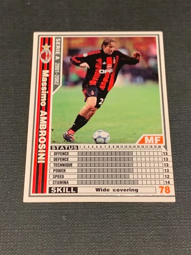 Card panini wccf giappone - card,