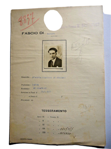 Y431 fascio taranto gruppo - di,