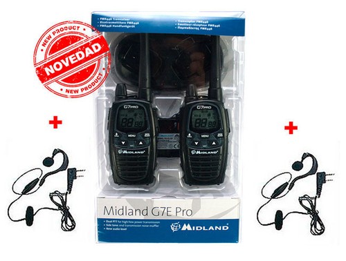 Cuffie walkie midland - walkie,