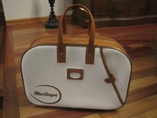 Borsone vintage MacGregor logo viaggio palestra tennis pickleball trasporto NUOVO DI ZECCA