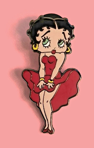 Betty boop marilyn pose spilla - marilyn,