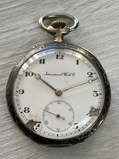 Orologio tasca IWC argento