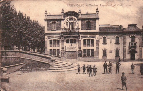 Cartolina treviglio bergamo - cartolina, di