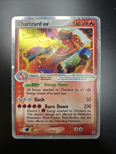 Charizard carta - ex,