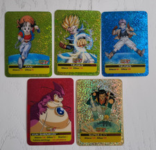 Lotto 5 card Dragon Ball GT - Varie- Edilcabs - Lamincard