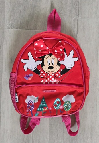 Zaino minnie mouse rosso - mouse,