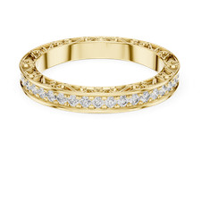 Anello Petite Shank Eternity