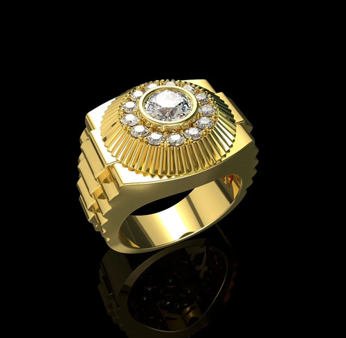 Anello uomo ct taglio - anello, 2,0
