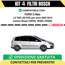 KIT BOSCH 4 Filtri tagliando
