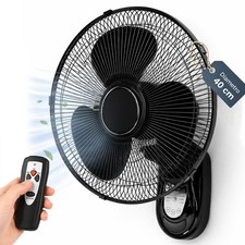 Ventilatore da Parete Nero