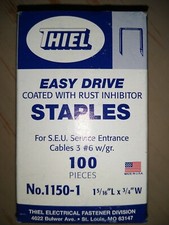 1 box of 100 Thiel Tools