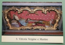 ☆santino SANTA VITTORIA MARTIRE Urna Corpo Santo Venerato a Civita di Bagnoregio