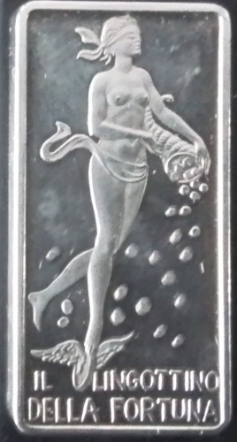 Lingotto argento 999 - -, 50