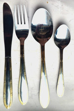 Bestecke 23pz Oro Accento