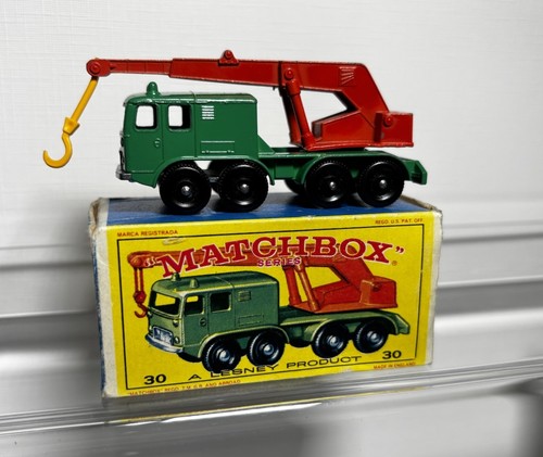Camion gru ruote matchbox - camion,