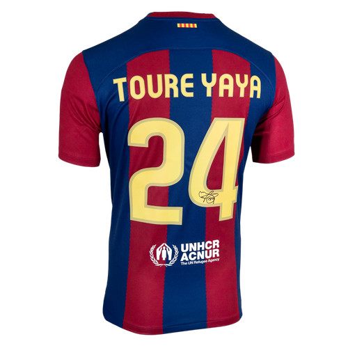 Maglia barcellona firmata yaya - maglia,