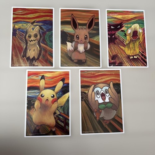 Pokemon munch cartolina - pokemon,