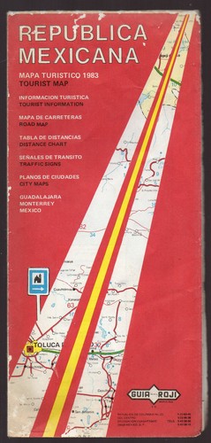 Cartina stradale republica - cartina, "republica