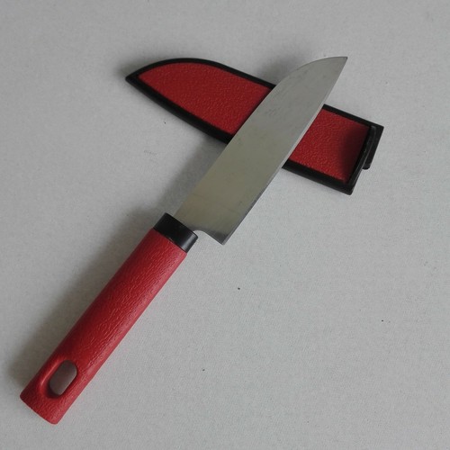 Stainless steel kitchen knife - steel,