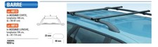 4813 BARRE PORTATUTTO ACCIAIO 109cm APPLICAZIONI GENERICHE VETTURE BARRE LONG.