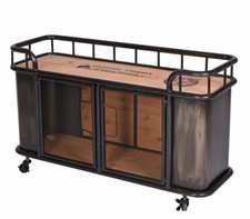 Carrello bar soppalco credenza