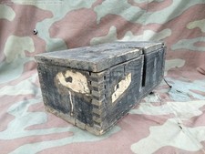 ww2 cassetta portamunizioni tedesca  dat 1943  munitionskiste holz whermacht