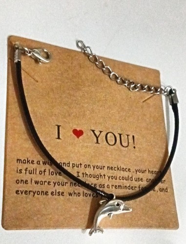 Bracciale con pendolo delfino - con,