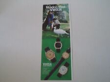 advertising Pubblicità 1979 RENDEZ VOUS VETTA OROLOGI AUTOMATICO/ORO/DATARIO