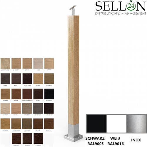 Acciaio inox legno ringhiere - inox,