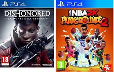 DISHONORED LA MORTE DELL'ESTERNO + NBA PLAYGROUNDS 2 PS4