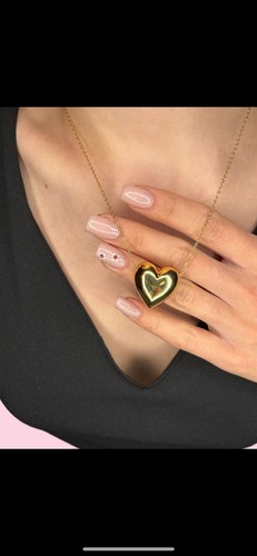 Collana donna acciaio - collana,