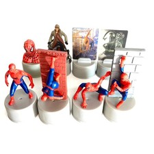 Spider-Man 2 Tappi Bottiglia Collezione Set Completo di 8 Pepsi Family Mart Giappone 2004