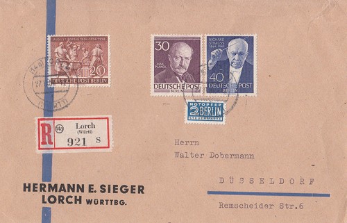 Berlino fronte lettera - , r