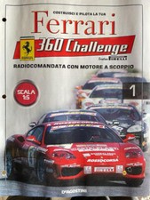 FERRARI 360 Challenge 1/5 DeAgostini - Fascicoli dal nr 1 al nr 73