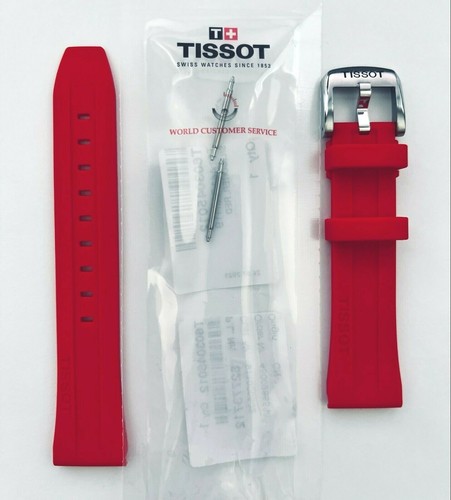Cinturino orologio gomma rosso