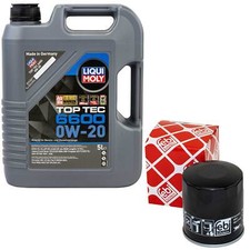 Kit olio motore 0W-20 5 litri