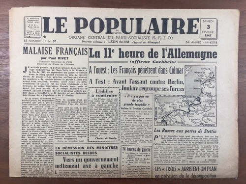 Liberazione colmar 1945 - di,