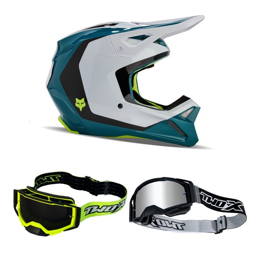 Fox nitro casco - nitro, combo
