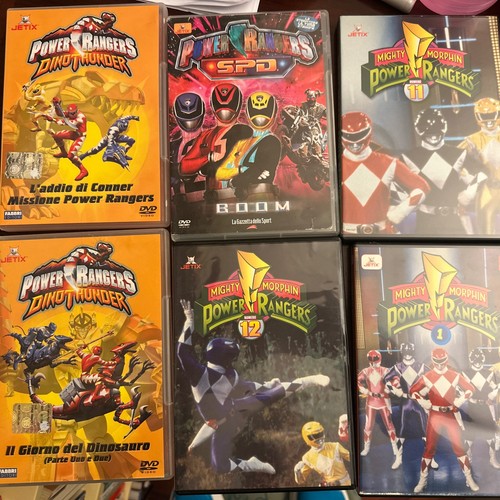 Lotto dvd power rangers - lotto, 6