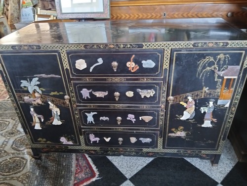 Credenza cinese lacca - credenza,