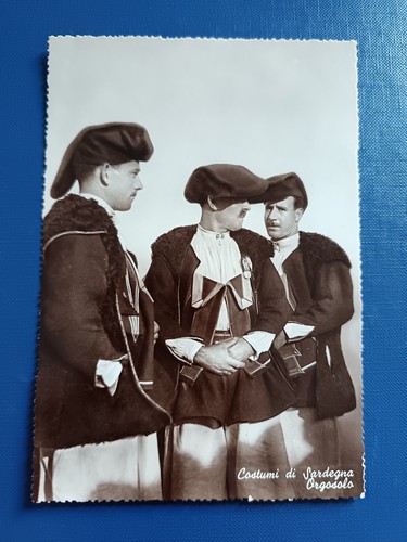 301a cartolina costume - cartolina, di